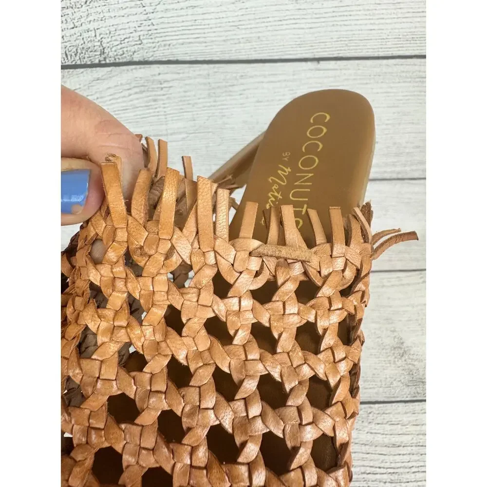 Coconuts By Matisse Women's Safari Leather Sandals Size 6